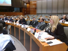 21 February 2013 The National Assembly delegation at the parliamentary seminar in Brussels 